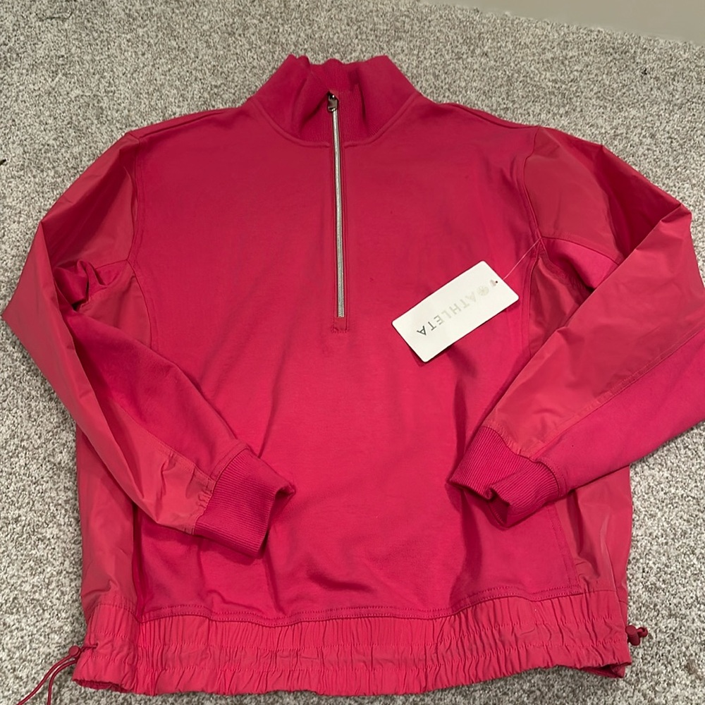 Brand New with Tags Triumph Hybrid Half Zip Sweatshirt